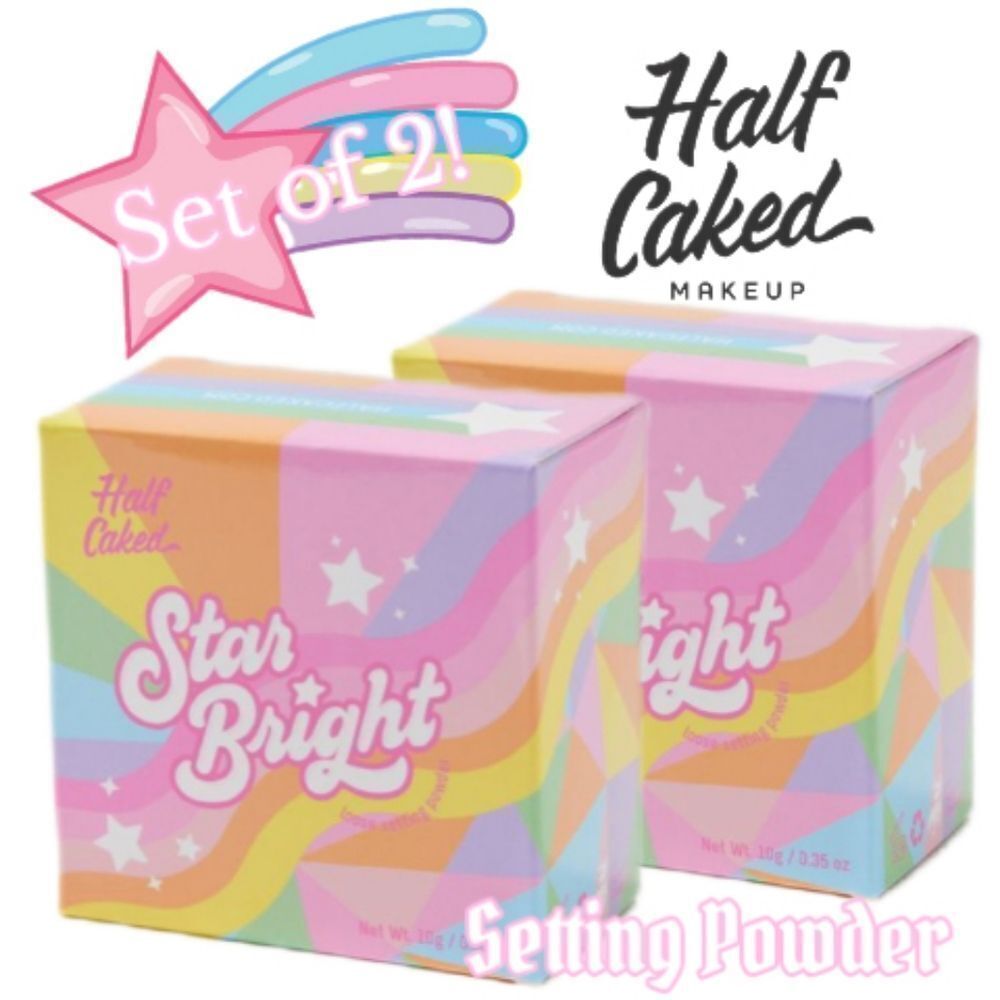 SET OF 2 Half Caked Setting Powders